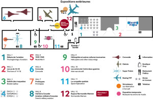 Map of the museum