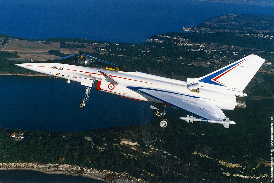 Dassault Prototype Rafale A Mus e De L Air Et De L Espace