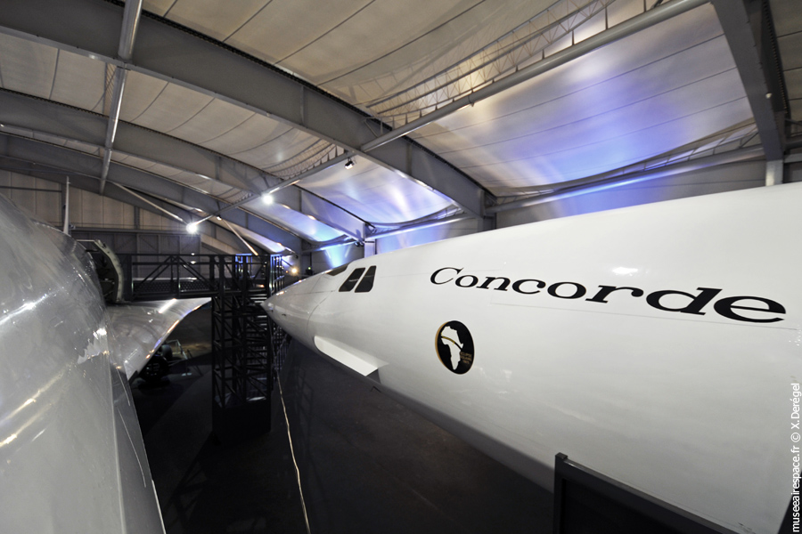 40 ans du 1er vol commercial Paris New York en Concorde Musée de l