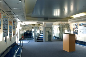 Cabine du Boeing 747