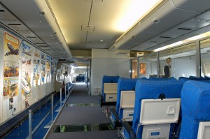 Cabine du Boeing 747