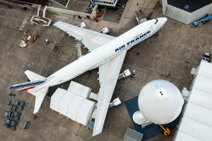 Boeing 747 sur le tarmac