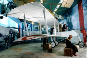 Voisin LAS, 1915, départ pour une mission de bombardement.