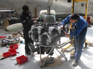 Restauration moteur - les ailes de la ville