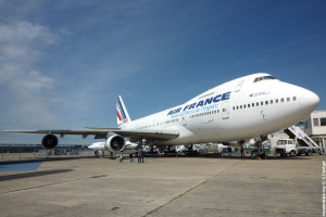 Boeing 747 sur le tarmac