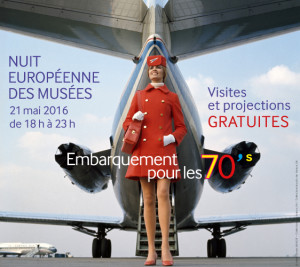 Affiche pour la nuit européenne des musées