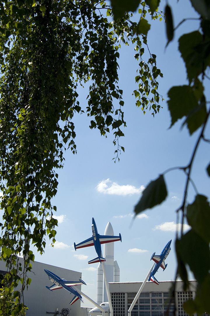 Les trois Fouga Magister rénovés