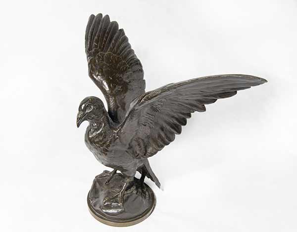 Objet du mois : Pigeon voyageur du Siège de Paris