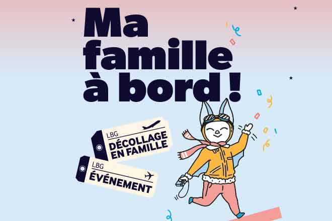 Embarquez le 19 avril pour Ma famille à bord