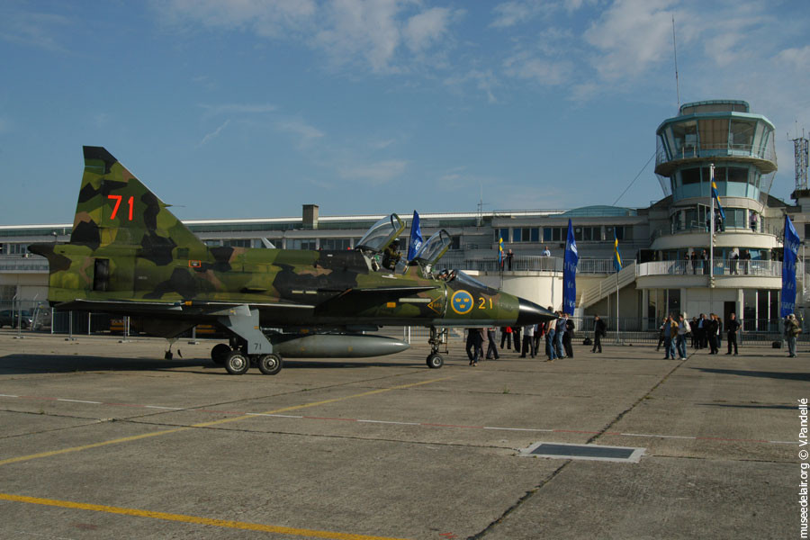 Saab Sk 37E Viggen Musée de l